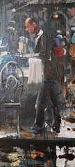 OIL ON CANVAS “ CAFE de la PAIX“ MEASURES 24″ × 36″ EDOUARD CORTES STUDIO