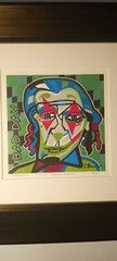 Joker, CBaum, Limited Edition Print, #1/100, Framed 15×15