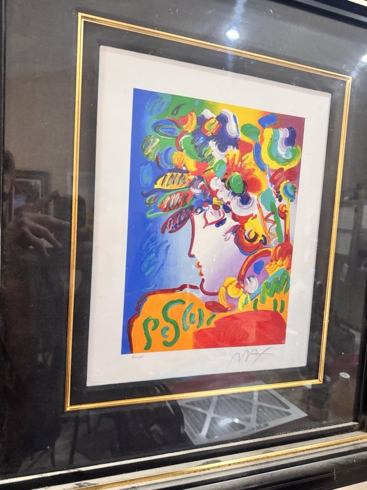 🎨 Artist: Peter Max Blushing Beauty