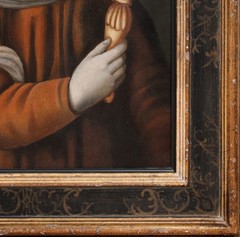 17th Century Italian Old Master Portrait Of Queen Joanne Of Castile (1479-1555)