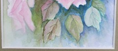 Marge Breth Original Watercolor Painting Alpine Rose Wild Daisy Victor Colorado