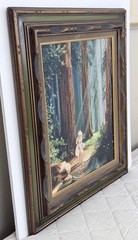 Original 16×20” Paul Detlefsen “Enchanted Valley” Painting C.1960