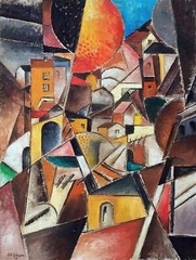 Untitled Painting by Albert Gleizes Reproduction