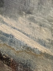 Hand Painted Signed Dated Oil, Painting on Board Impressionism Lovely Art