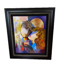 Afterglow by Arbé a BEAUTIFUL Original Oil Painting 30 X 24 Canvas COA
