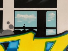DERO TFA Graffiti 60 in x 48 in stretched canvas, NYC Subway Art Master of Style