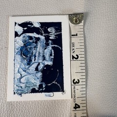 ACEO Original, CUSTOM, COMMISSION, Mini Art Painting, Abstract Style-„Bubbles“