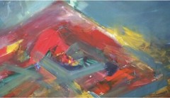 ORIGINAL Bergen Serpentine Expressionism Nature Impressionism Paintings Office