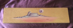 SCIENCE FICTION RUTLEDGE OUTSIDER ART SPACE AGE PAINTING EYE IN THE SKY HIPPY AO