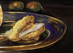 Original gouache painting „Lemon Still Life“, Dutch still life, A4 format.