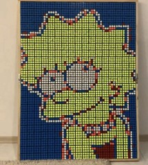 Custom Rubik’s Cube Artwork | Handmade by Danil Gavrish | Personalized Portrait