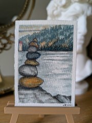 ACEO ATC „Ambleside“ original painted watercolor art sealed 300g cotton.