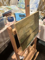 Big Branch Swamp 11×14 ABSTRACT IMPRESSIONISM ART Original Canvas