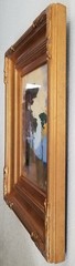 MONTEREY CYPRESS PAINTING ~ ASK ART ARTIST REBEKAH SISK ~ ARTHUR MATHEW STUDY