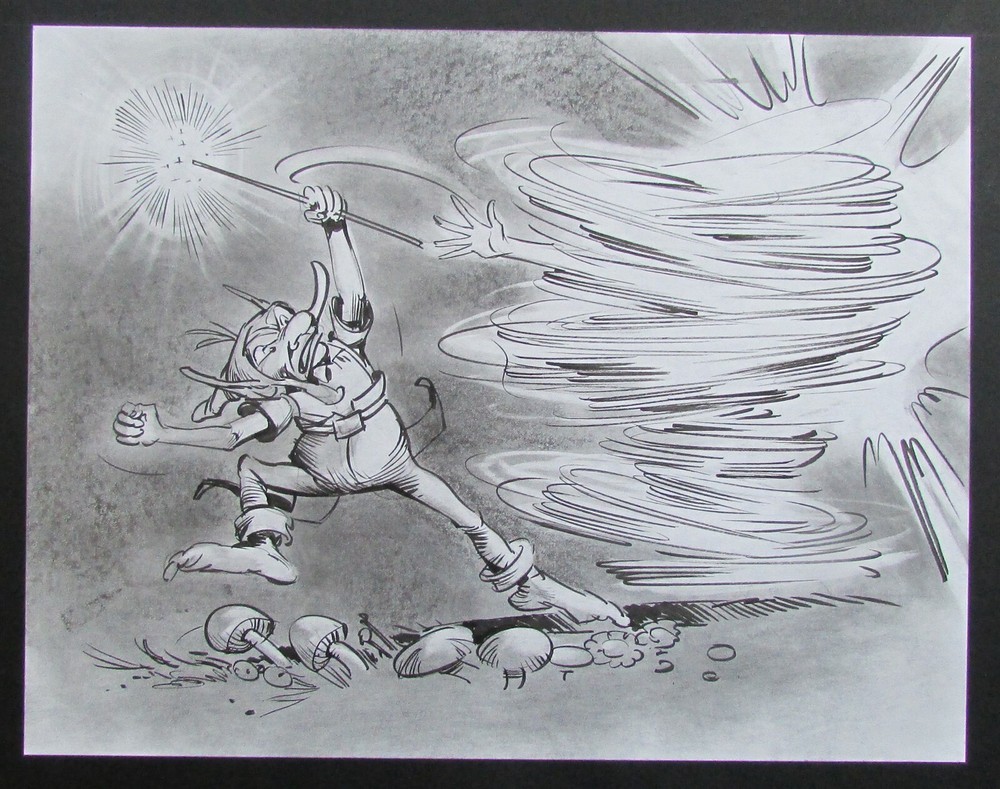 UNKNOWN ARTIST PAINTING SPELL BATTLE