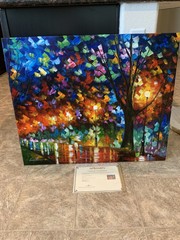Leonid Afremov“THROUGH ETERNITY“ Size: 30° x 36″ Original By Leonid Afremov ￼