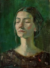 High Quality Oil Painting Girl On Canvas Handpainted Modern Art Home wall Decor