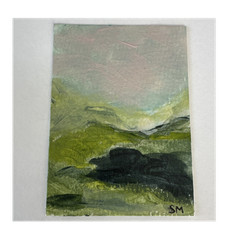 ACEO Original Landscape Painting ‚Killarney National Park 8‘ Signed