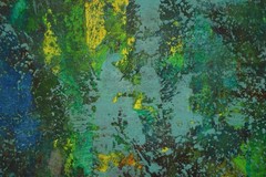 Mark Little Original Giant Canvas Painting 84”X62” (7 Foot) Abstract Modern XL