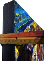 ORIGINAL OIL█PAINTING VINTAGE REALISM█ART SIGNED MAN LOVE MARRIAGE NR 24x24x1.5″
