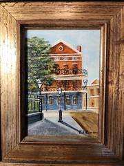 Original Vintage Paul SAMSON oil On Canvas New ORLEANS PAINTING