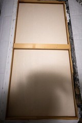 18″ x 36″ Gallery Depth 1-1/2″ Abstract Painting Stretched Canvas