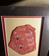 LARRY BECK Original Artwork Petroglyphs on Stone