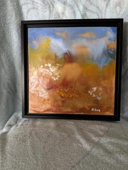 Wild Flowers on the Hill – original art