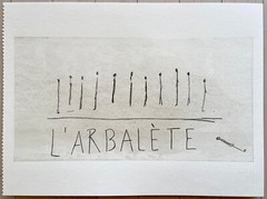 ITALIAN MINIMALIST GRAPHITE AND ACRYLIC ON PAPER PAINTING