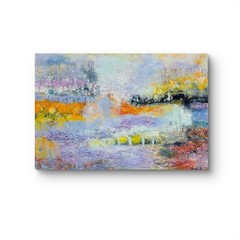 GERARD 24X36 IN FRAMED-Abstract Expressionist Original Painting Ready to Hang