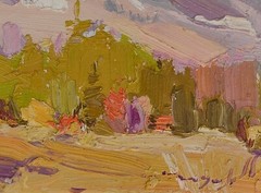 Etude 59, 20×25 cm, Cardboard, Painting by Shandor Alexander