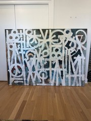 RETNA Art Original Canvas. Urban, Street, Abstract – Banksy, Invader, Whatson