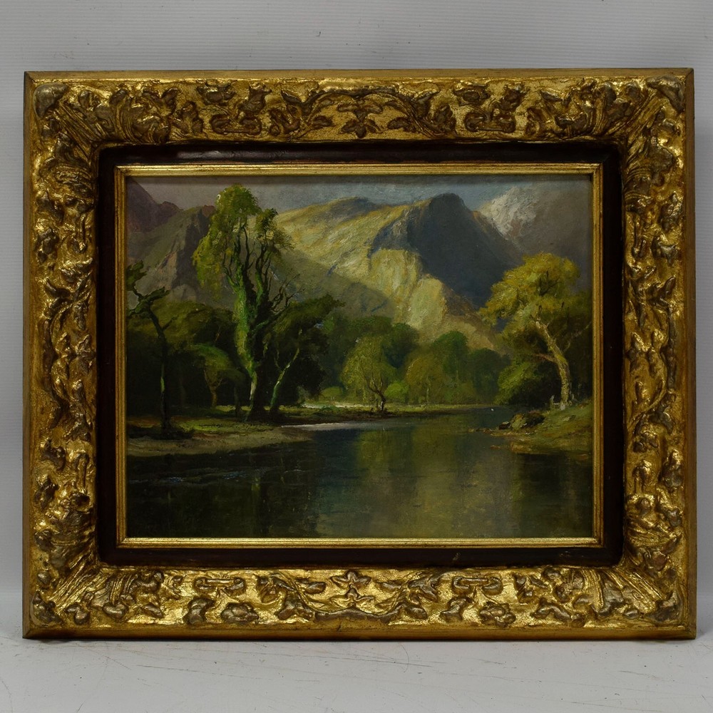 F.T.CARTER (1853-1934) Artprice up to €6,500 Old painting landscape 24.8×20.8 in