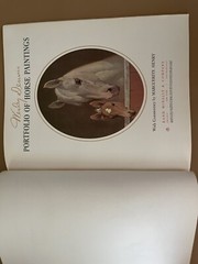 PORTFOLIO OF HORSE PAINTINGS WESLEY DENNIS MARGUERITE HENRY 20 REMOVABLE PRINTS