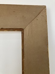 J. H. Miller 23karat Gold Leaf Gilded Arts And Crafts Frame 4” Moulding