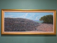 Vtg Republica Dominicana Painting Acrylic On Canvas Artist Bernardo Pratt 1988