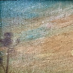 Vintage Framed Signed Landscape Oil Painting on Canvas Panel