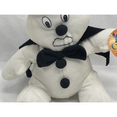 Vintage Yes Club Ghost Halloween Spooky Plush Stuffed Animal Toy 11” RARE