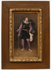 Fasoli – Italian School Early 20th Century Oil, The Musketeer