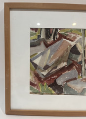 Jim Miller-Melberg, American (1929-2017) „Passage“ Watercolor Painting