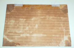 1948 Watercolor Painting , Signed M. Bourne Landscape , American West Southwest