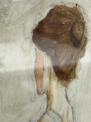 Water Color Woman Painting Original By Robert Thompson Framed