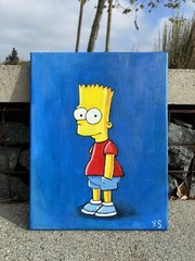 simpsons canvas