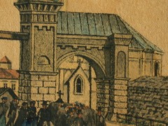 Max Neubauer (act.c.1890-1920) Vienna Währinger Line anno 1848.