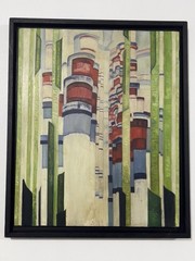 FRANTISEK KUPKA PAINTING OIL ON CANVAS CZECH ART , BEAUTIFUL