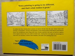 The official Bob Ross coloring book