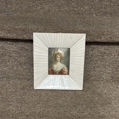 Antique Miniature Beautiful Women Portrait Lady Painting