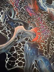 Original Abstract Painting One Of A Kind 14 X 14 Canvas Wall Art