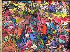Original Abstract Painting Serg Graff „The Magical Cat“ Fantasy Surreal Art, COA