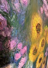 YOLI, Yolanda Razzeto. 56.5×46.5 original oil On Canvas, 1995, Yo-26